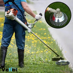 Weedmaster™ Wire-Wheel Weed Brush | Chemical-Free Lawn & Garden Care