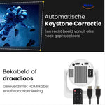 Middo Air X1 Portable Smart Projector | 4K Support & Wi-Fi 6