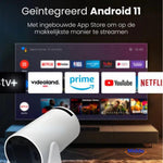 Middo Air X1 Portable Smart Projector | 4K Support & Wi-Fi 6