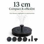 Solar Oasis™ Solar Fountain | Eco-Friendly & Bird-Friendly