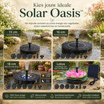Solar Oasis™ Solar Fountain | Eco-Friendly & Bird-Friendly