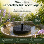 Solar Oasis™ Solar Fountain | Eco-Friendly & Bird-Friendly