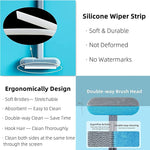 MultiBrush™ Pet Hair Remover | One-Swipe Cleanup & Window Squeegee