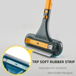 MultiBrush™ Pet Hair Remover | One-Swipe Cleanup & Window Squeegee