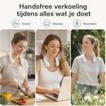 NekFan™ Portable Neck Fan | Hands-Free & Instant Cooling