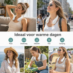 NekFan™ Portable Neck Fan | Hands-Free & Instant Cooling