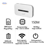 Netrovia™ Router | Portable 4G WiFi, Fast & Cable-Free