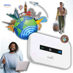 Netrovia™ Router | Portable 4G WiFi, Fast & Cable-Free