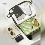 Optigarde™ Eyeglasses Case | Multi-Compartment & Space-Saving