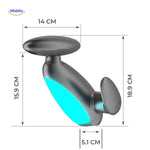 Penguino™ Faucet | Pull-Out, Hot/Cold & Swiveling With Mood Lighting