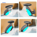 Penguino™ Faucet | Pull-Out, Hot/Cold & Swiveling With Mood Lighting