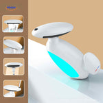 Penguino™ Faucet | Pull-Out, Hot/Cold & Swiveling With Mood Lighting