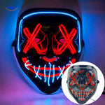 PhantomGlow™ Mask | LED Light-Up Glow & All-Night Comfort