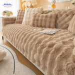 Plushy™ Plush Winter Furniture Covers | Cozy Warmth & Pet Protection