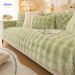 Plushy™ Plush Winter Furniture Covers | Cozy Warmth & Pet Protection