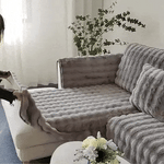 Plushy™ Plush Winter Furniture Covers | Cozy Warmth & Pet Protection