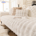 Plushy™ Plush Winter Furniture Covers | Cozy Warmth & Pet Protection