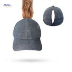 Ponylite™ Ponytail Cap | Magnetic Closure & Quick-Dry Comfort