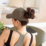 Ponylite™ Ponytail Cap | Magnetic Closure & Quick-Dry Comfort