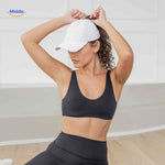 Ponylite™ Ponytail Cap | Magnetic Closure & Quick-Dry Comfort