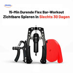 PowerFlex™ Arm Trainer | Adjustable 10-200kg Resistance & Strong Grip