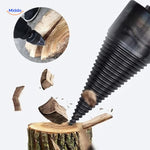 PowerSplit™ Wood Splitting Drill Bit | Split Firewood Fast Without an Axe