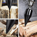 PowerSplit™ Wood Splitting Drill Bit | Split Firewood Fast Without an Axe