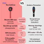 RevitaGlow™ Comb | Red Light Hair Growth, Massage & Oil Applicator
