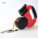 TwinTails™ EasyWalk | 2-in-1 Retractable Dual Dog Leash & Tangle-Free Control