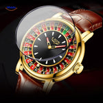 Roulettix™ Watch | Real Spinning Roulette Dial, Glow-in-the-Dark & Water Resistant