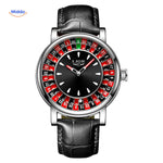 Roulettix™ Watch | Real Spinning Roulette Dial, Glow-in-the-Dark & Water Resistant
