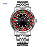 Roulettix™ Watch | Real Spinning Roulette Dial, Glow-in-the-Dark & Water Resistant