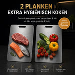 SafeCut™ 100% Titanium Cutting Board | Plastic-Free & Odor-Free