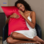 Silkora™ Satin Pillowcase | Hair Protection & Luxe Comfort