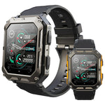 Steellink™ Rugged Smartwatch | Long Battery & Health Tracking