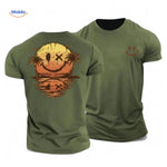 SmileyWave™ T-Shirt | Soft Breathable Cotton & Bold Summer Print