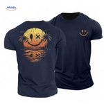 SmileyWave™ T-Shirt | Soft Breathable Cotton & Bold Summer Print
