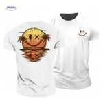 SmileyWave™ T-Shirt | Soft Breathable Cotton & Bold Summer Print
