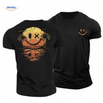 SmileyWave™ T-Shirt | Soft Breathable Cotton & Bold Summer Print