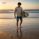 SmileyWave™ T-Shirt | Soft Breathable Cotton & Bold Summer Print