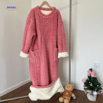 Snugglewear™ Blanket Robe | Soft Fleece With Pockets & Winter Warmth