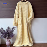Snugglewear™ Blanket Robe | Soft Fleece With Pockets & Winter Warmth