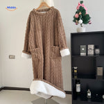 Snugglewear™ Blanket Robe | Soft Fleece With Pockets & Winter Warmth