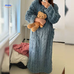 Snugglewear™ Blanket Robe | Soft Fleece With Pockets & Winter Warmth