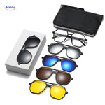 Solvizo™ Sunglasses Set | Polarized Clarity & Magnetic Style