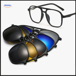 Solvizo™ Sunglasses Set | Polarized Clarity & Magnetic Style