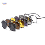 Solvizo™ Sunglasses Set | Polarized Clarity & Magnetic Style