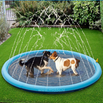 SplashZone™ Dog Pool Sprinkler Mat | Cool Summer Fun for Kids & Pets
