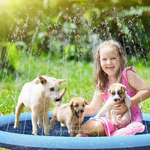 SplashZone™ Dog Pool Sprinkler Mat | Cool Summer Fun for Kids & Pets