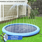SplashZone™ Dog Pool Sprinkler Mat | Cool Summer Fun for Kids & Pets